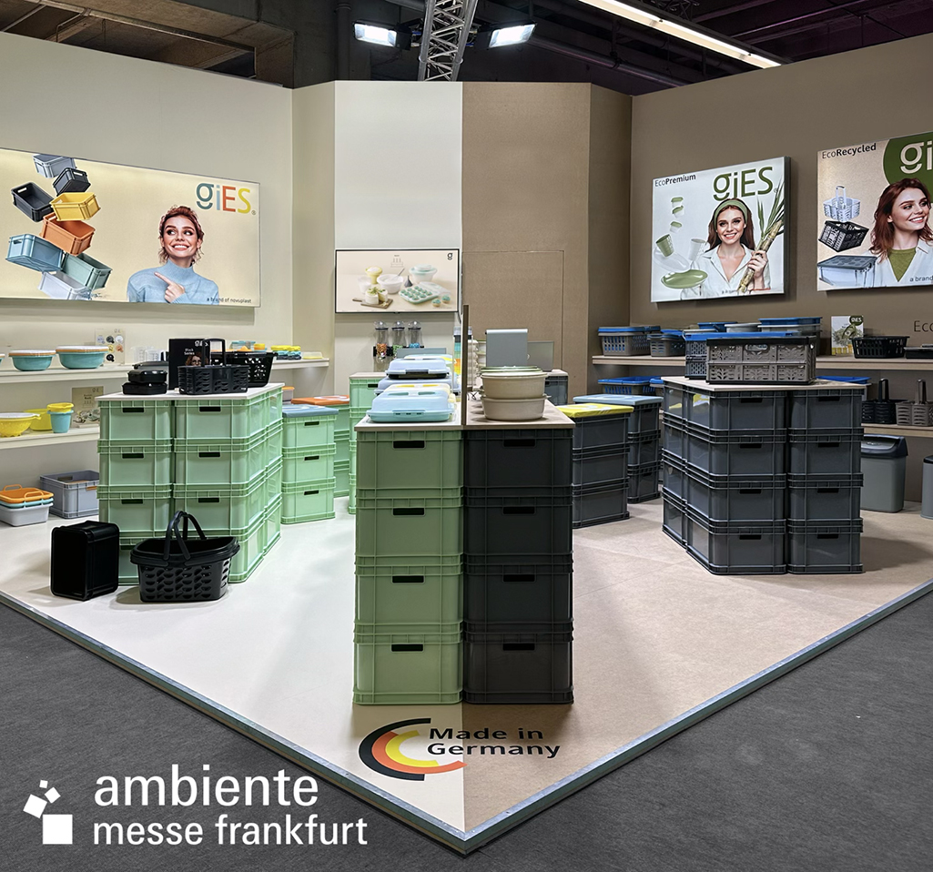 Messe Stand GIES auf der ambiente Frankfurt